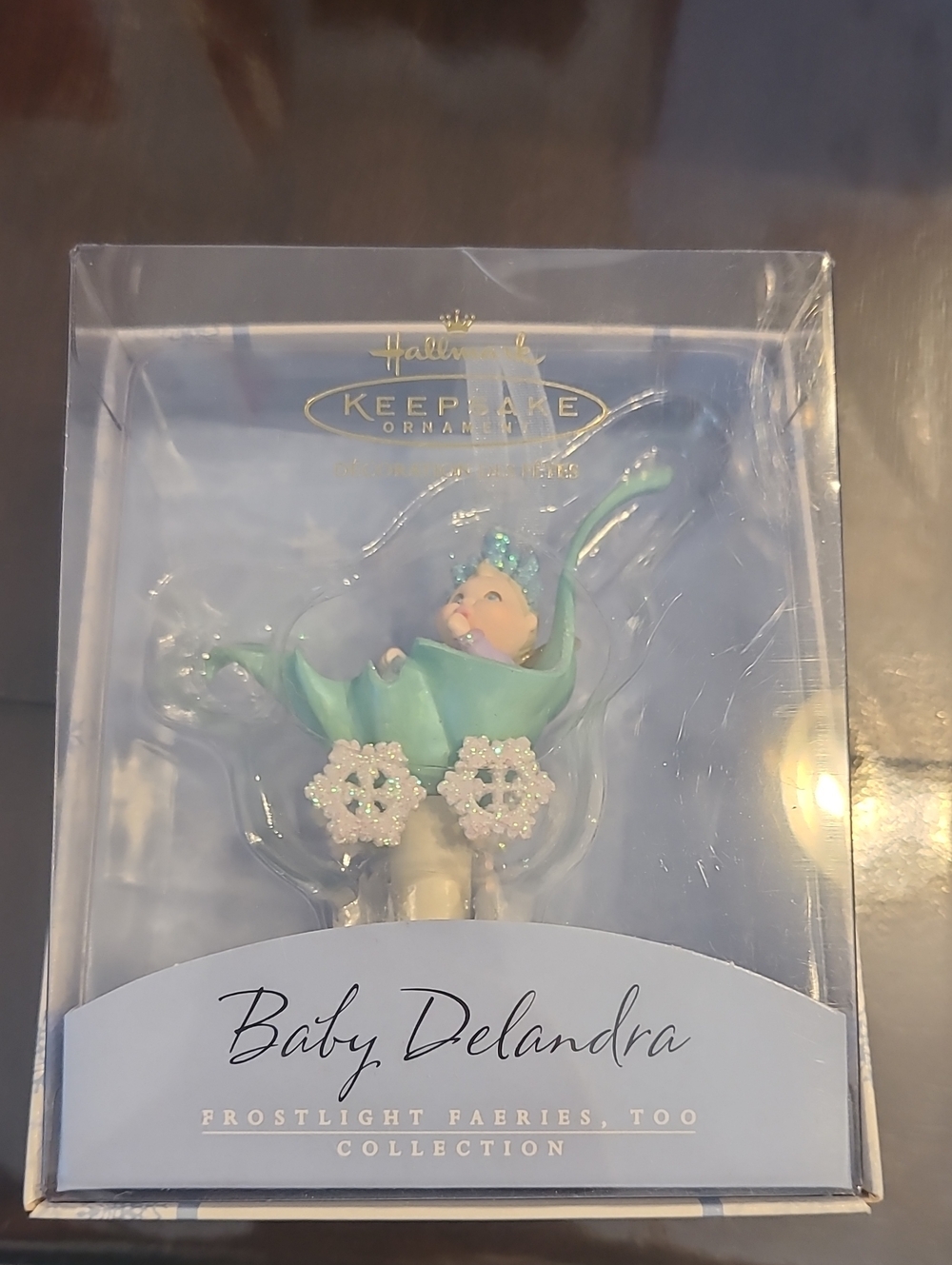 Hallmark Baby Delandra Keepsake Ornament NWT